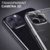 Funda silicona transparente para iPhone, vista de ambiente