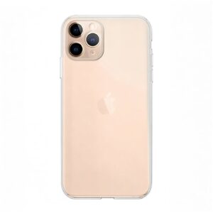 Funda silicona transparente para iPhone 11, 11 Pro y 11 Pro Max