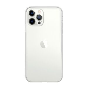 Funda silicona transparente para iPhone 12 Pro Max y 13 Pro Max