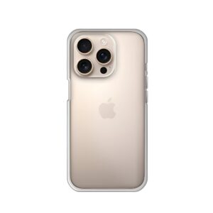Funda silicona transparente para iPhone 15 Pro Max y 16 Pro Max