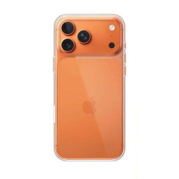 Funda silicona transparente para iPhone 17 Pro Max