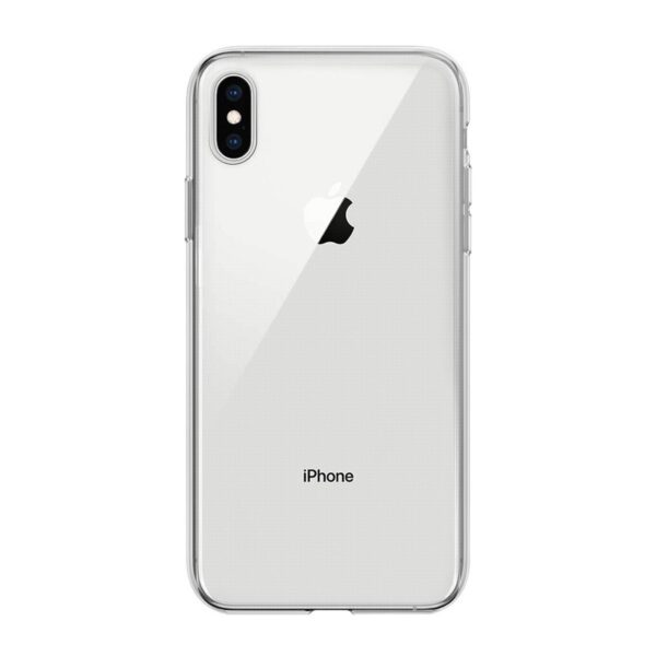 Funda silicona transparente para iPhone Xs Max