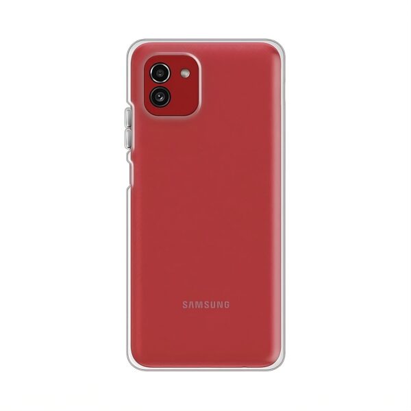 Funda silicona transparente para Samsung Galaxy A03