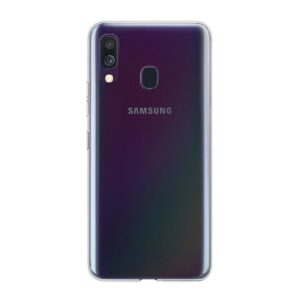 Funda silicona transparente para Samsung Galaxy A40
