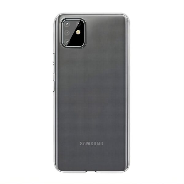 Funda personalizada Samsung Galaxy Note 10 Lite A81 silicona transparente