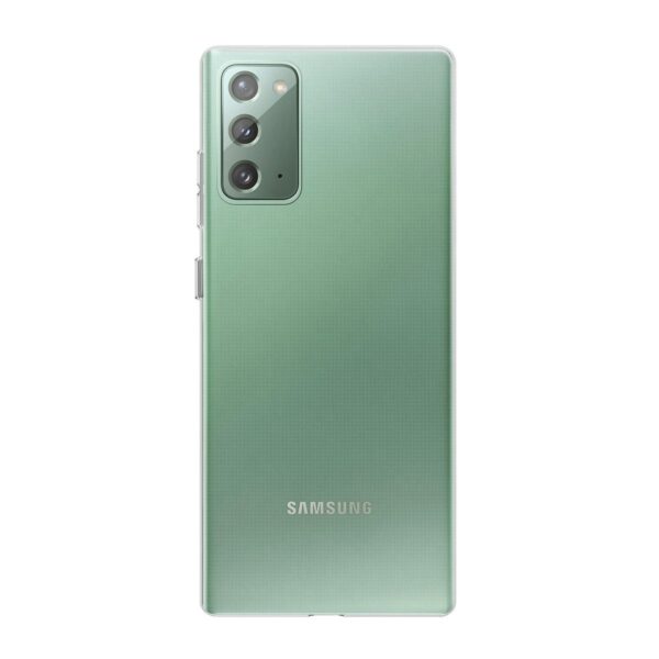 Funda personalizada Samsung Galaxy Note 20 silicona transparente